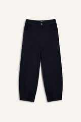 Defacto Kadın Trousers E3873Ax - Mavi/Siyah