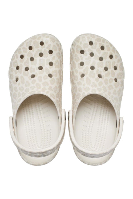 CROCS UNISEX Classic Animal Clog 211800 - Bej/Leopar