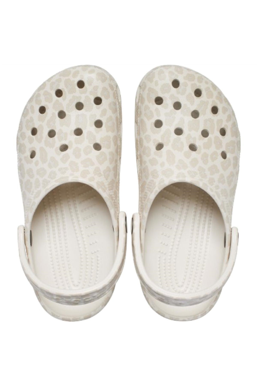 CROCS UNISEX Classic Animal Clog 211800 - Bej/Leopar