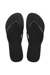 HAVAİANAS SLIM GLITTER 2 4146975 - Siyah