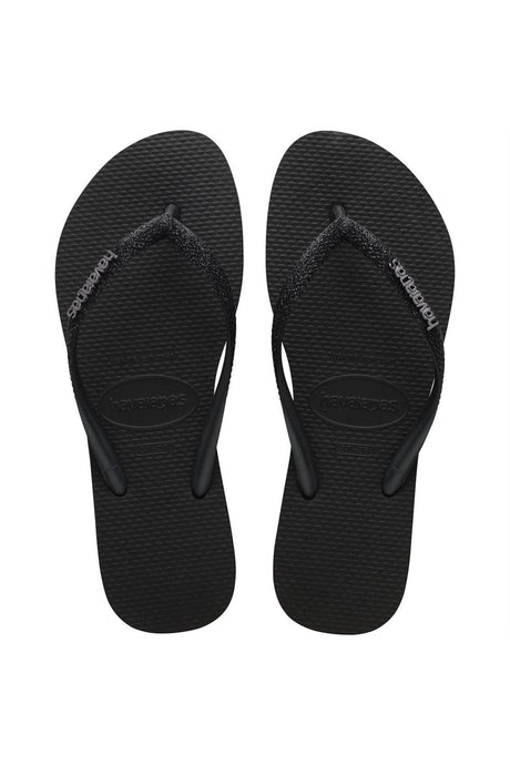 HAVAİANAS SLIM GLITTER 2 4146975 - Siyah