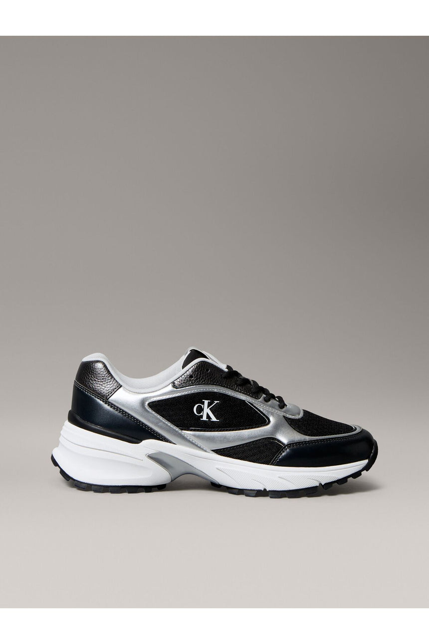 Calvin Klein Erkek HIKE RUNNER LACEUP MESH MIX MET YM0YM01402 - Siyah
