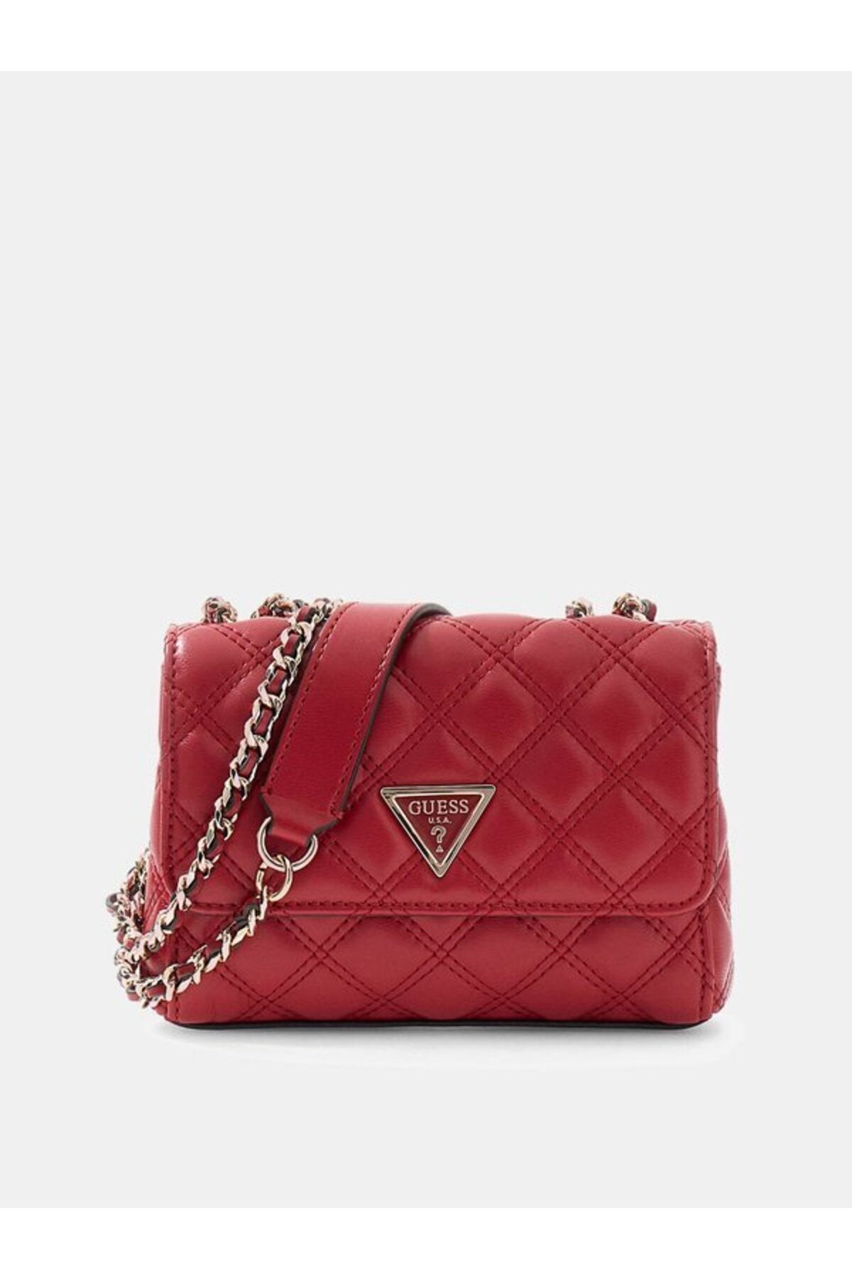 Guess Giully II Mini Kadın Omuz Çantası HWQG9673740 - Kahverengi