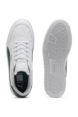 Puma Caven 2.0 Unisex Sneaker 392290 - Beyaz/Koyu Yeşil/Gümüş