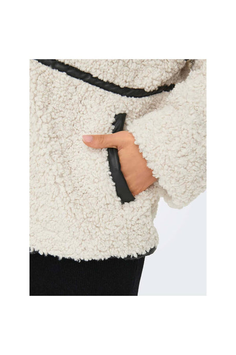 ONLY JACKET 15322440 - Açık Bej/  Kırık Beyaz