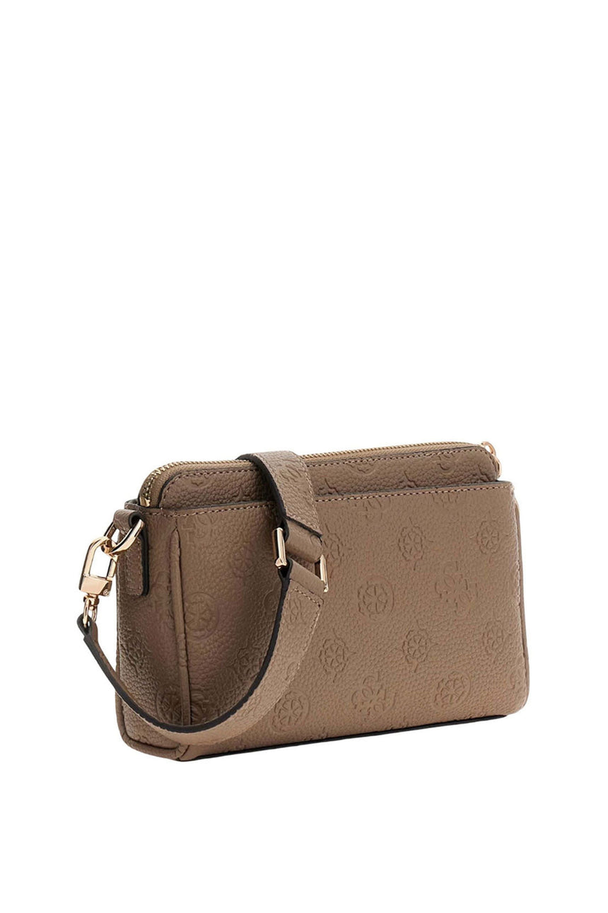 GUESS KADIN CRESIDIA II MINI XBO HWPD9888720 - Koyu Kahverengi