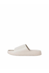 JACK&JONES JFWRIPPLE MOULDED SLIDER LN 12274637 - Bej/ Açık Gri