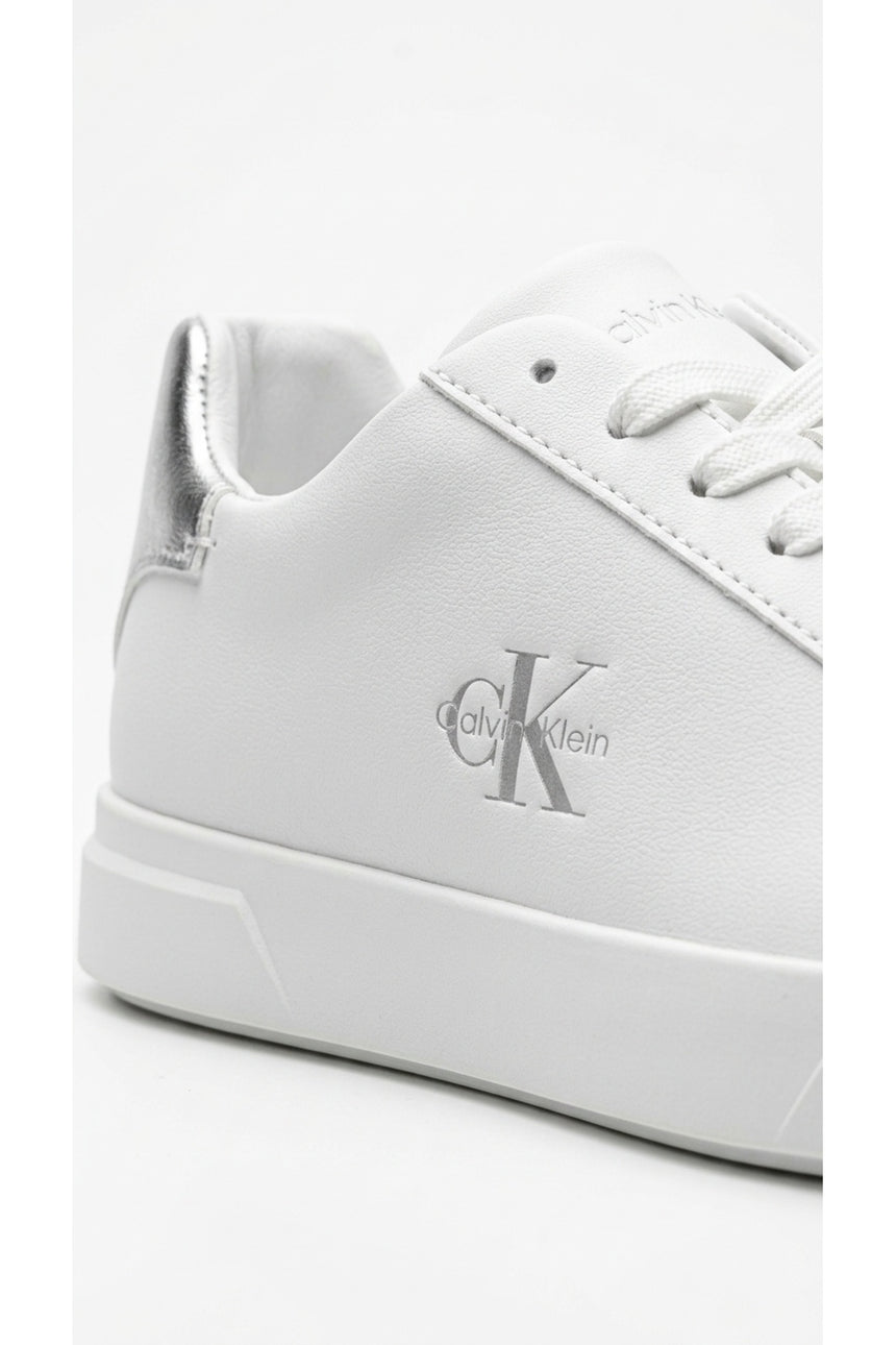 Calvin Klein Kadın LOW PRO CUPS LACEUP LTH MET HW0HW02846 - Beyaz