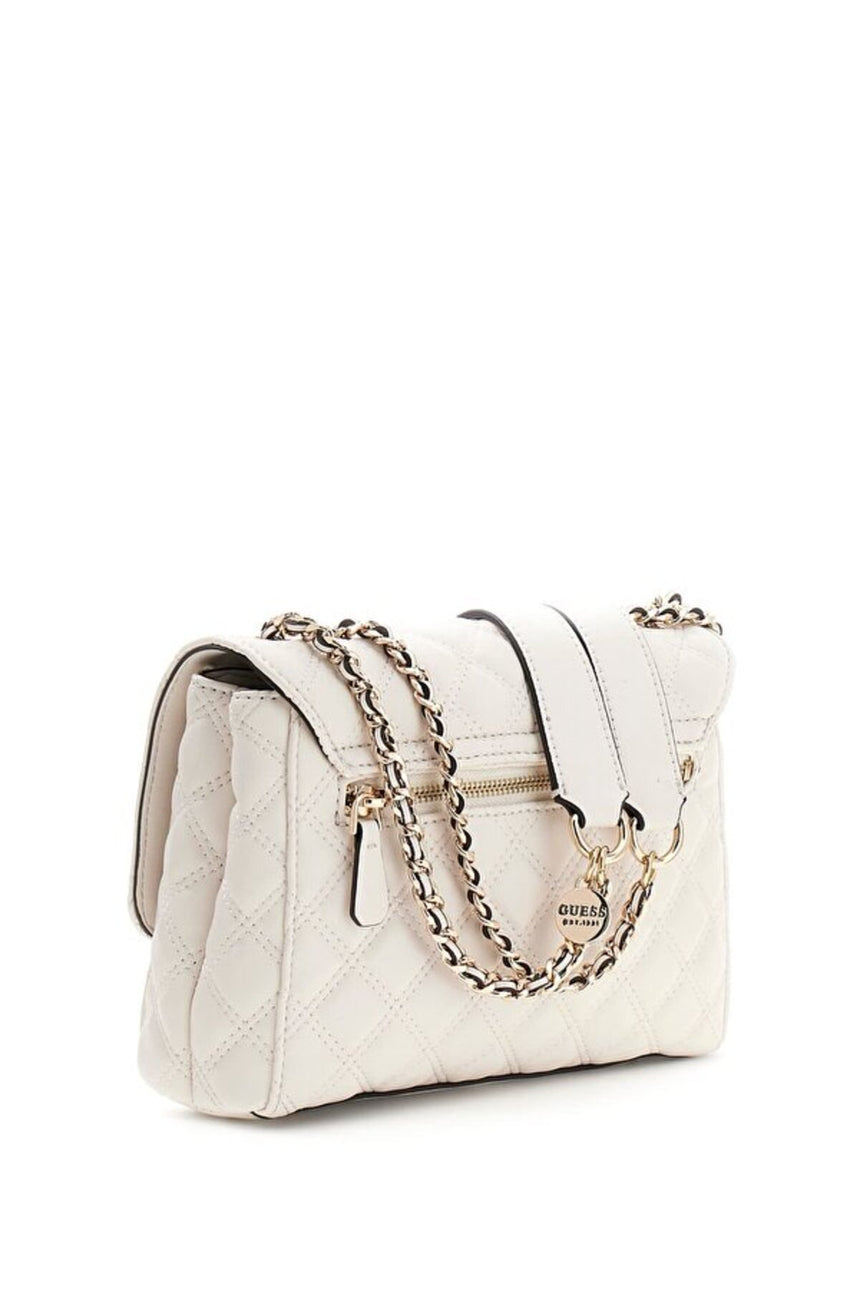 GUESS KADIN GIULLY II 2 COMP CNV HWQG9673200 - Kırık Beyaz/ Ekru