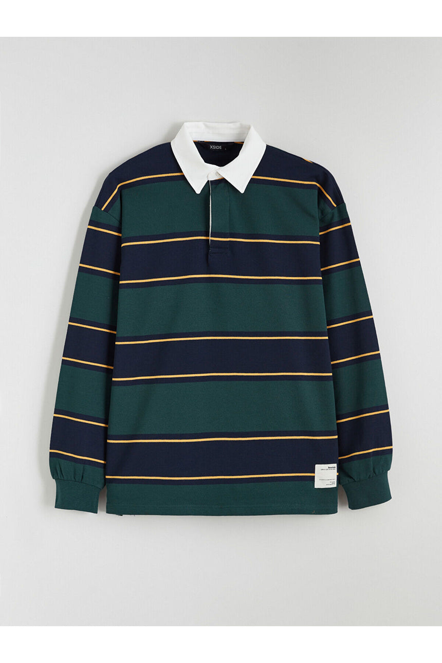 LC Waikiki Erkek Sweatshirt W5MP25D8 - Yeşil