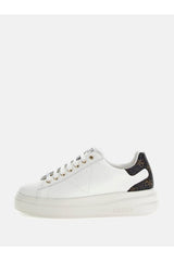 Guess Kadın Elbina Sneaker Fljelb - Beyaz/ Kahverengi