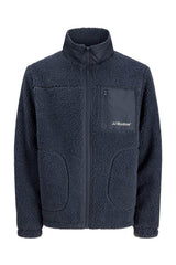 Jack & Jones Soho Erkek Peluş Mont 12299491 - Koyu Gri