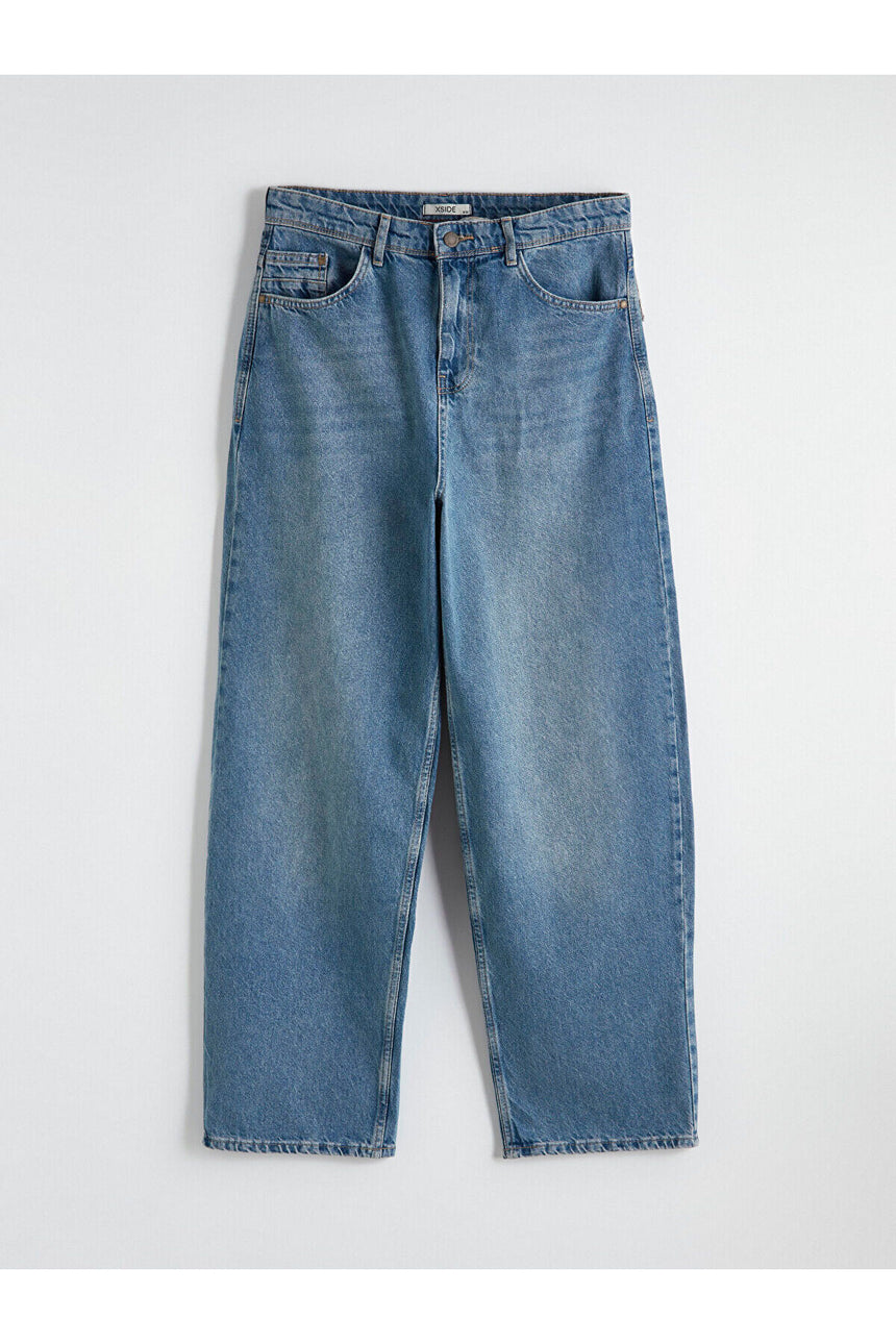 LCW ERKEK S6I426D8 PNT,X-SUPERBAGGY-VARSITY - İngido Mavi