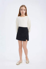 Defacto Çocuk Knitted Set E0795A8 - Siyah