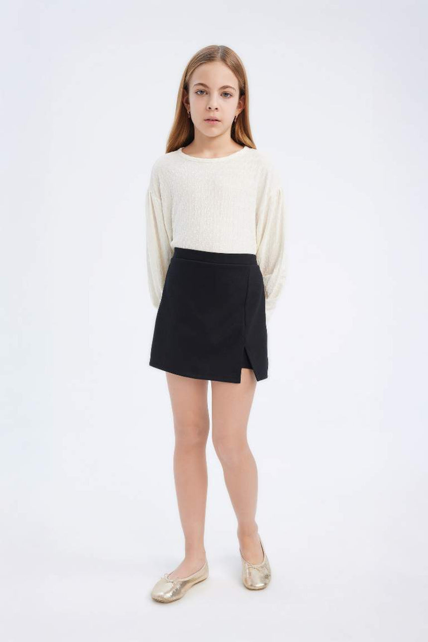 Defacto Çocuk Knitted Set E0795A8 - Siyah