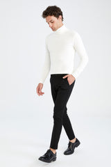 Defacto Erkek Pullover R1124Az - Ekru