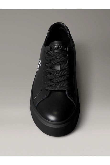 Calvin Klein Kadın BASKET CUPS LACEUP LTH ML YW0YW01945 - Siyah
