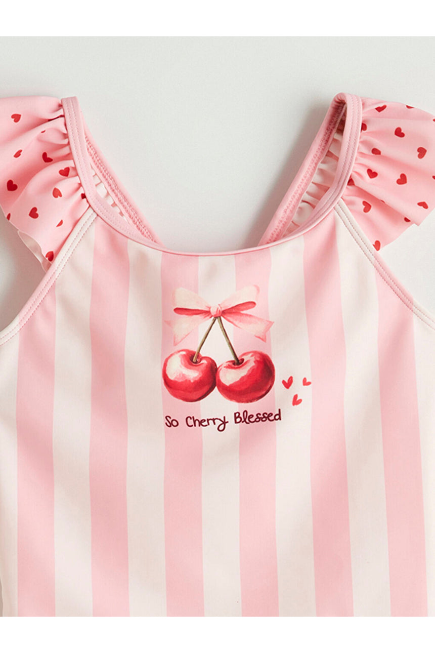 LC Waikiki Çocuk Slim Fit Mayo S6EB42B1 - Pembe