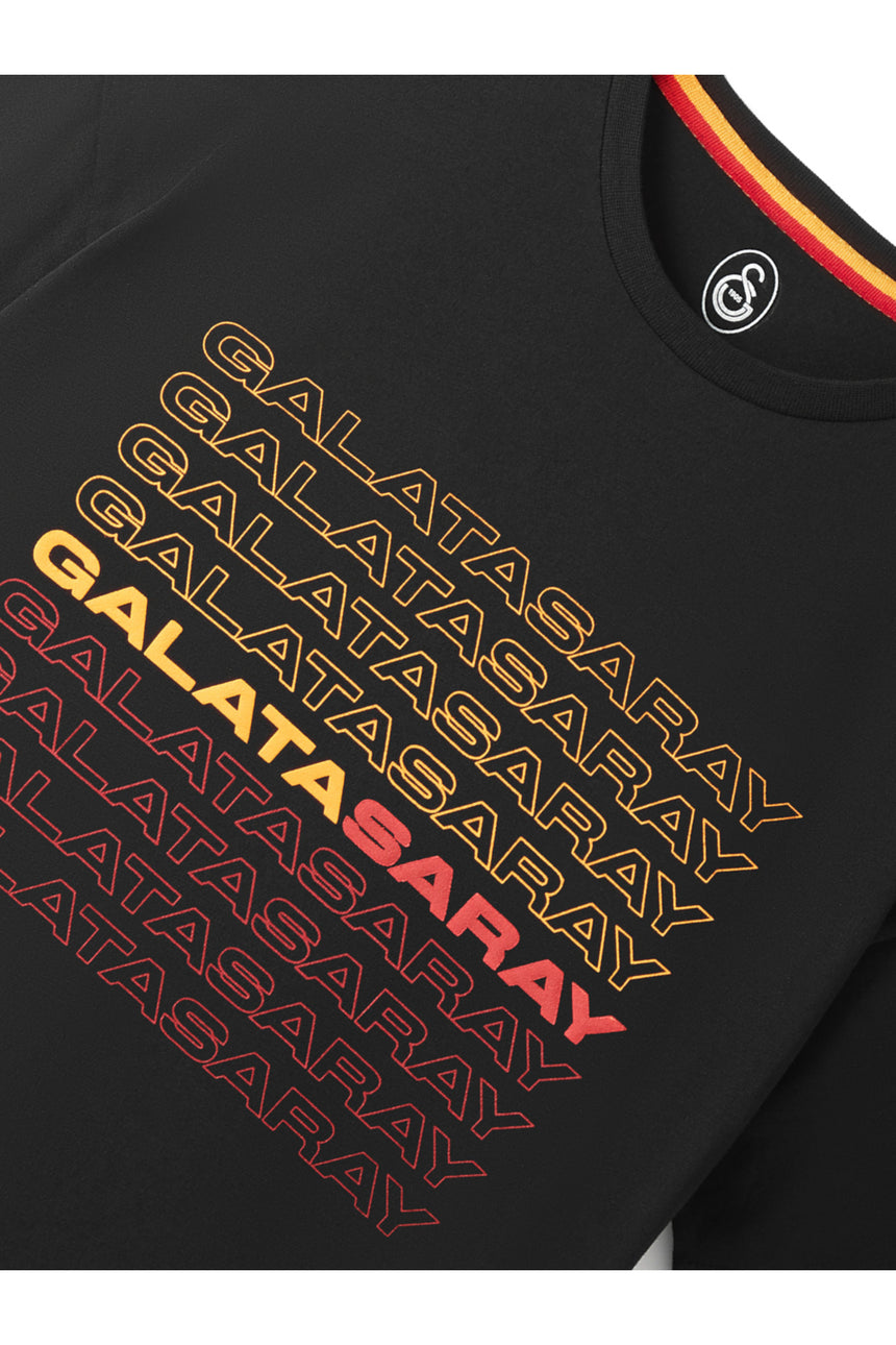 Galatasaray Erkek T-Shirt E251065 - Siyah