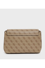 GUESS KADIN MERIDIAN II FLAP CRO HWSG6974200 - Açık Bej/ Kahverengi