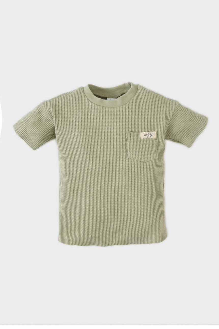 Defacto Çocuk Knitted C2208A5 - Açık Haki Yeşili