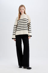 Defacto Kadın Pullover A7047Ax - Ekru