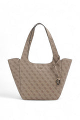 GUESS KADIN CALISTA 2 IN 1 TOTE HWSG7334220 - Açık Bej/ Kahverengi