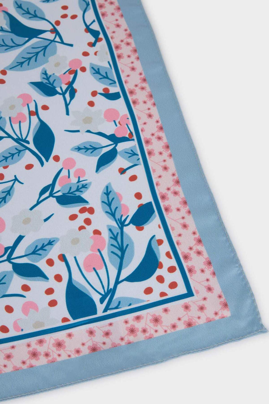 Defacto Kadın Shawl E6164AX - Mavi