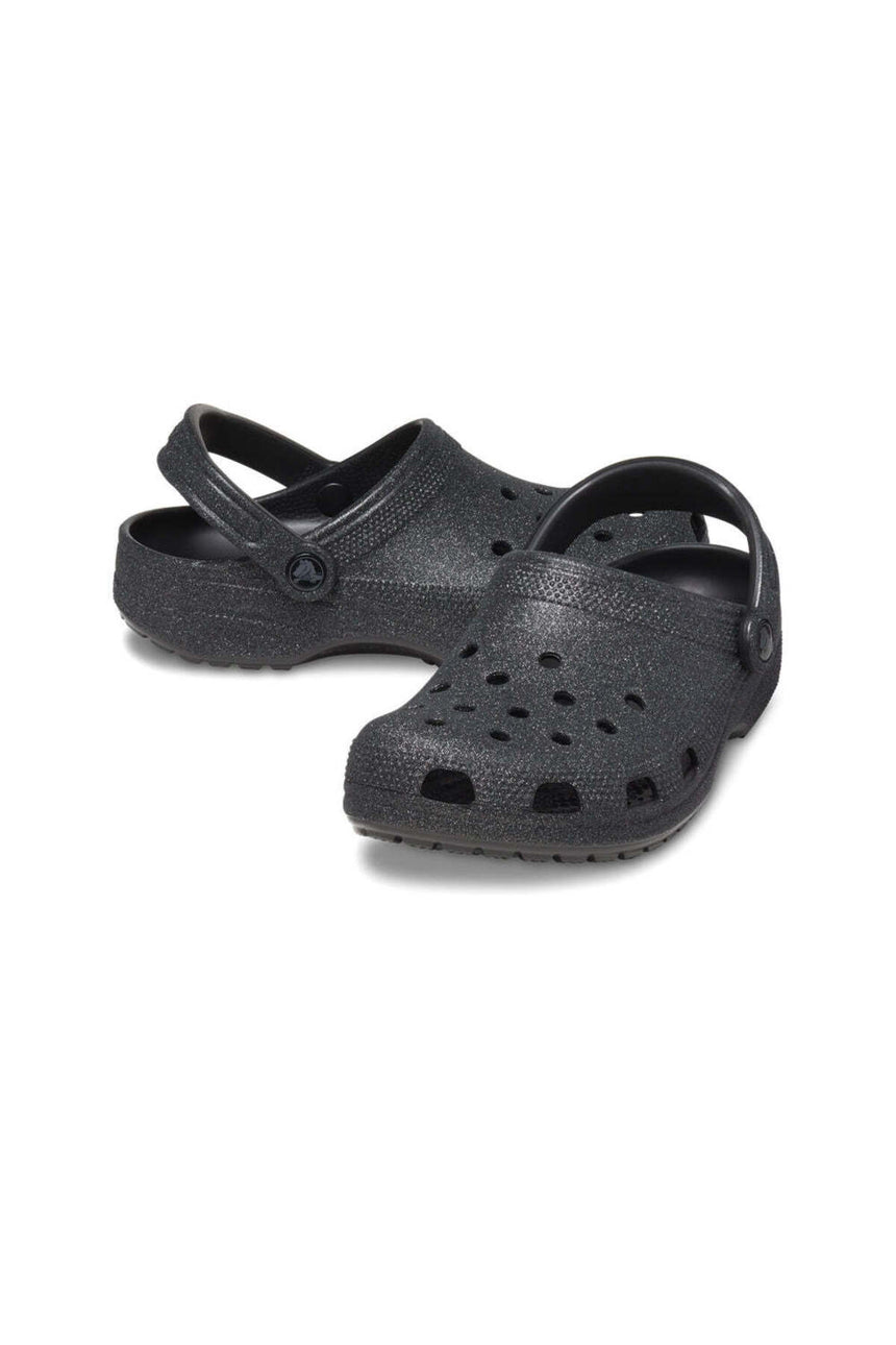 CROCS UNISEX Classic Glitter Clog 205942 - Siyah