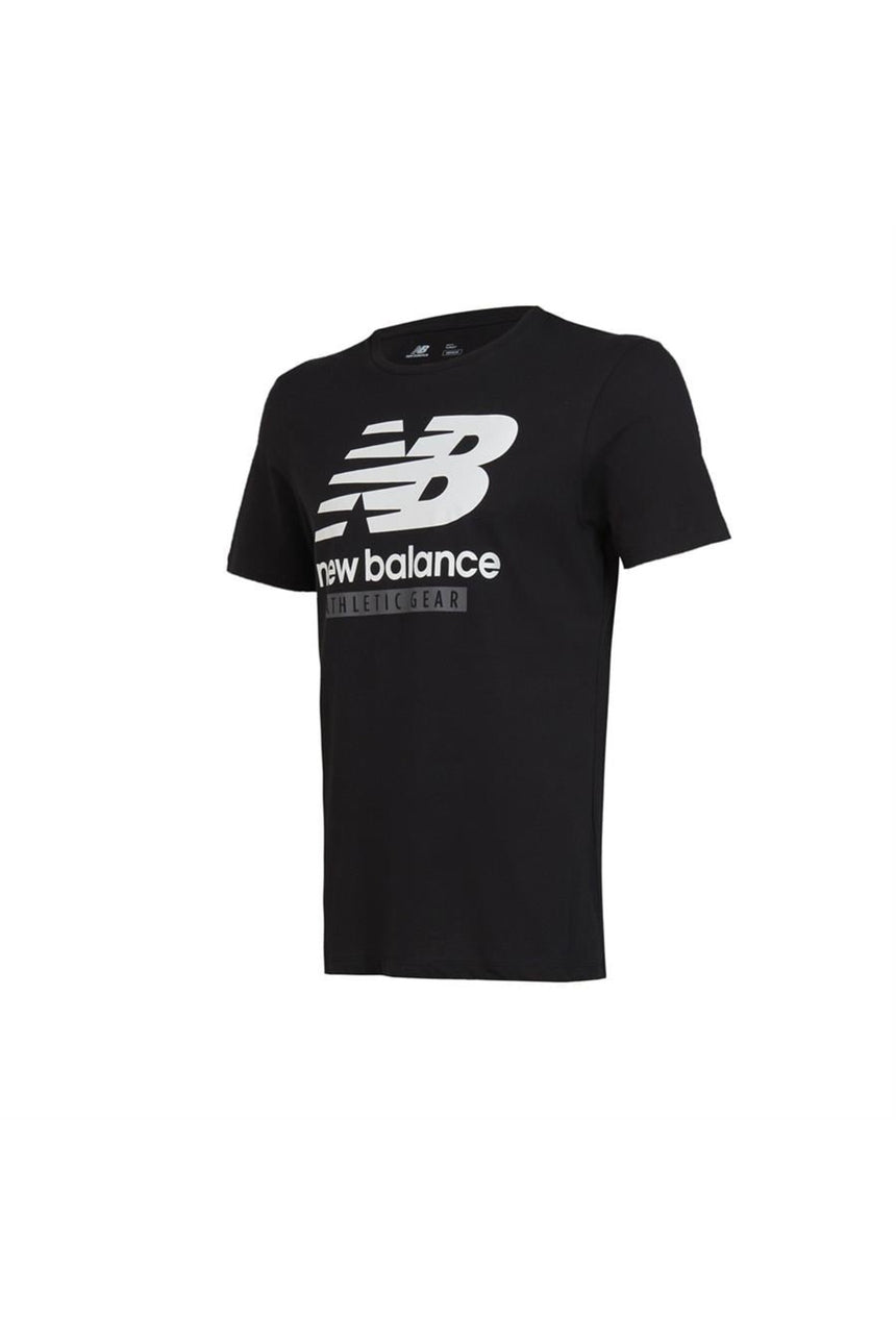 NEW BALANCE ERKEK T-SHİRT MNT1205 - Siyah