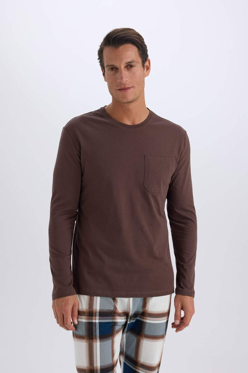 Defacto Erkek Knitted Sets D8213Ax - Açık Kahverengi