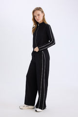Defacto Kadın Trousers D6668AX - Siyah