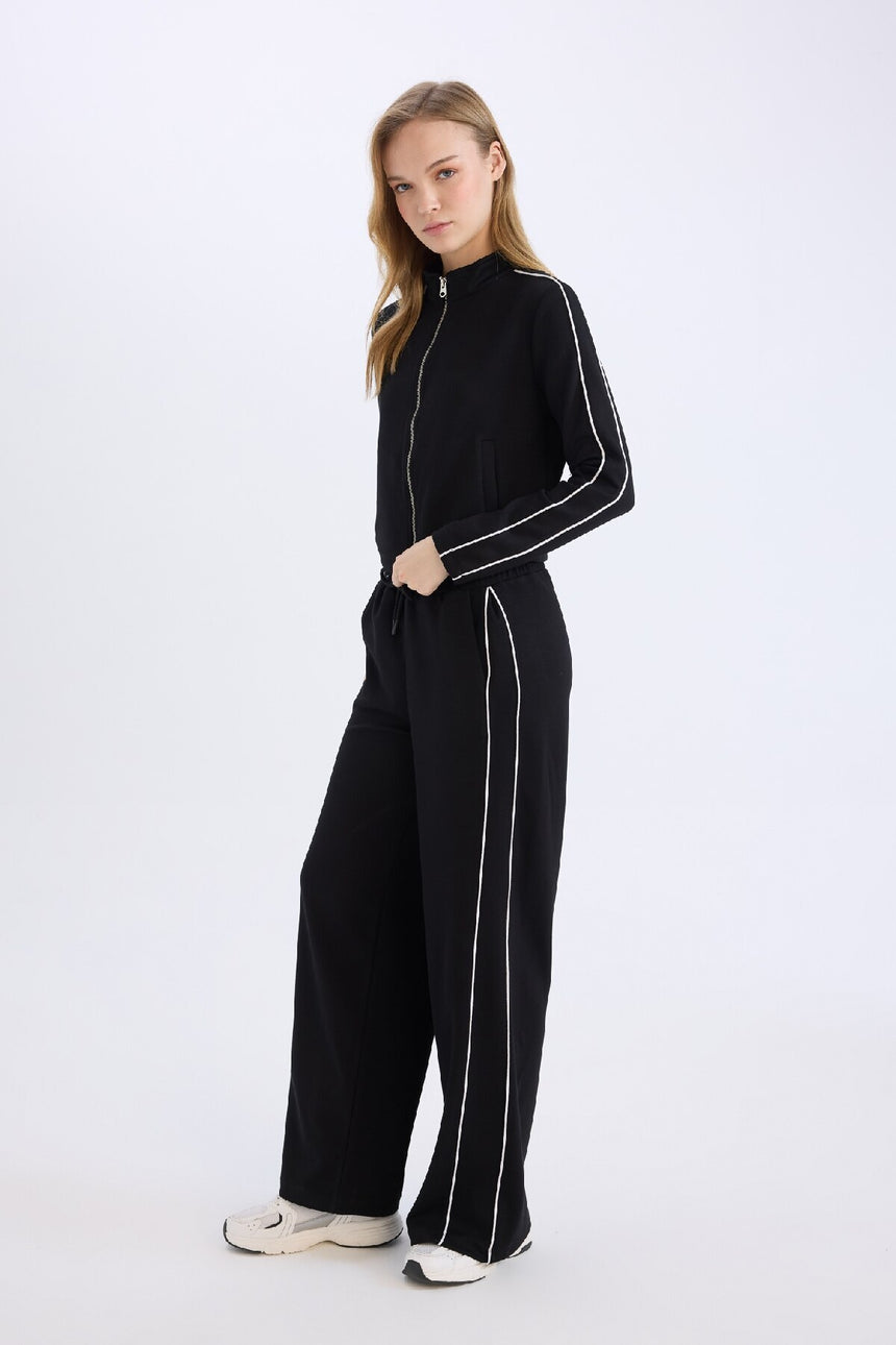 Defacto Kadın Trousers D6668AX - Siyah