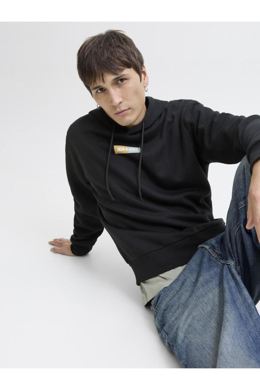 JACK&JONES SWEAT 12278618 - Siyah