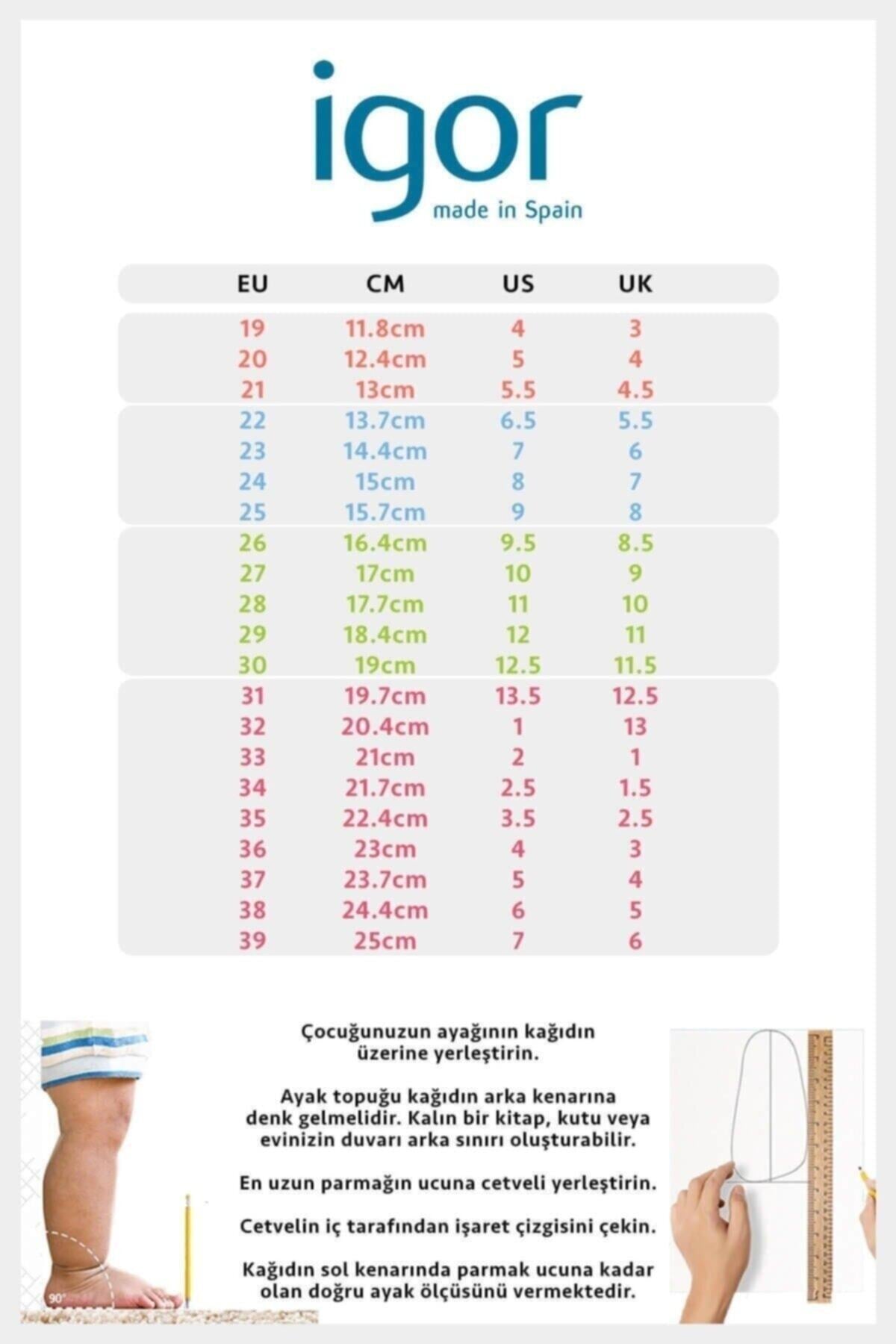 Igor Çocuk Star Sandalet - Koyu Mavi