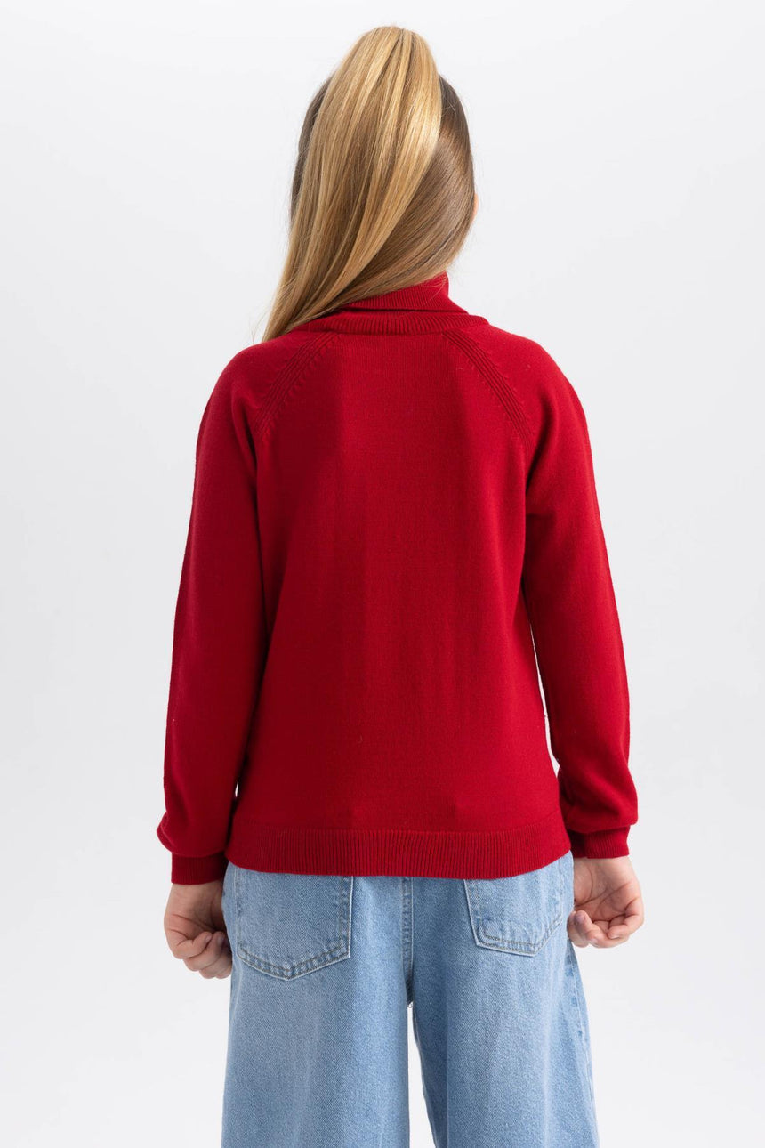 Defacto Çocuk Pullover R1953A6 - Kırmızı