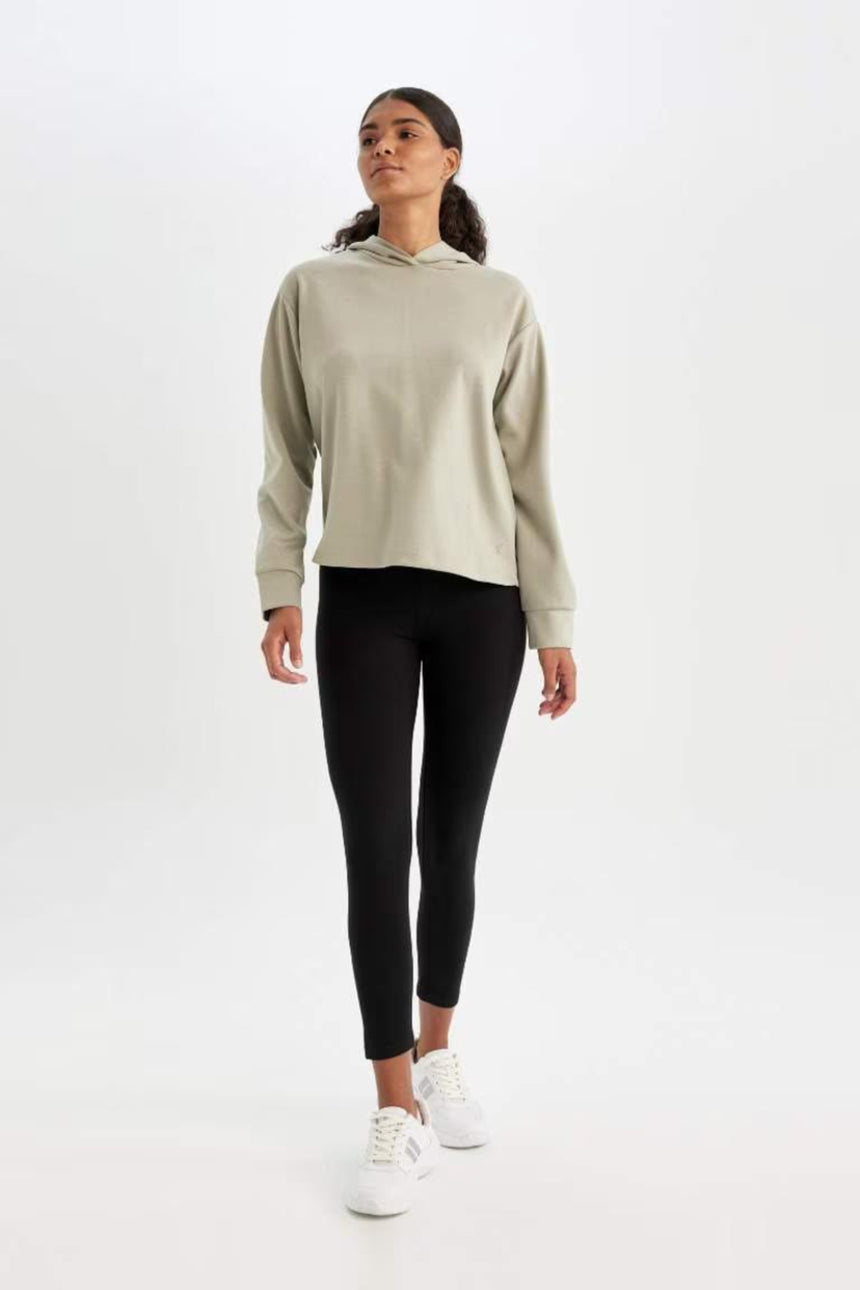 Defacto Kadın Leggings Z6327AZ - Siyah