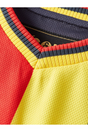 Sporline Puma Galatasaray 1998 çocuk retro forma, sarı kırmızı renkli, %100 polyester dokulu kumaş detaylı yaka