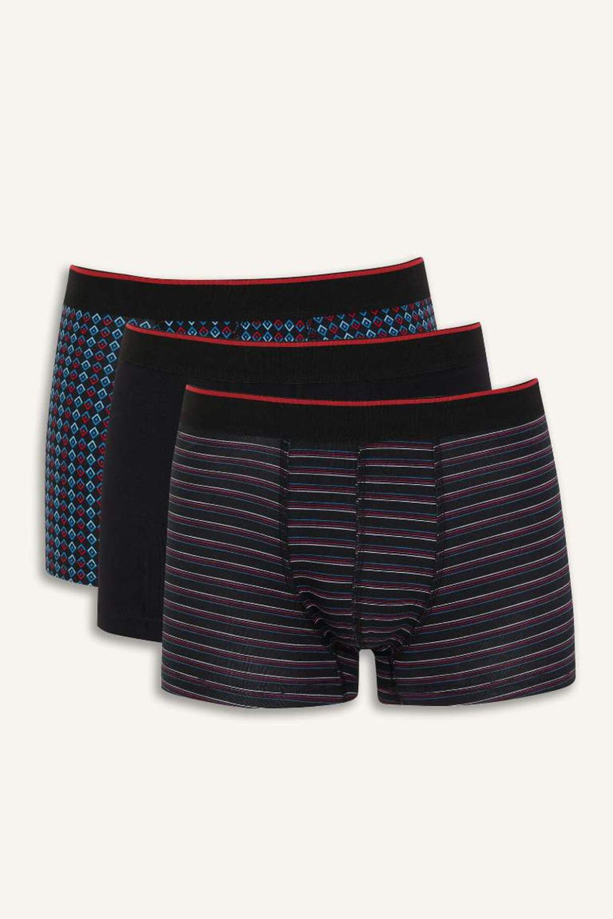 Defacto Erkek Knitted Boxer B7943Ax - Siyah