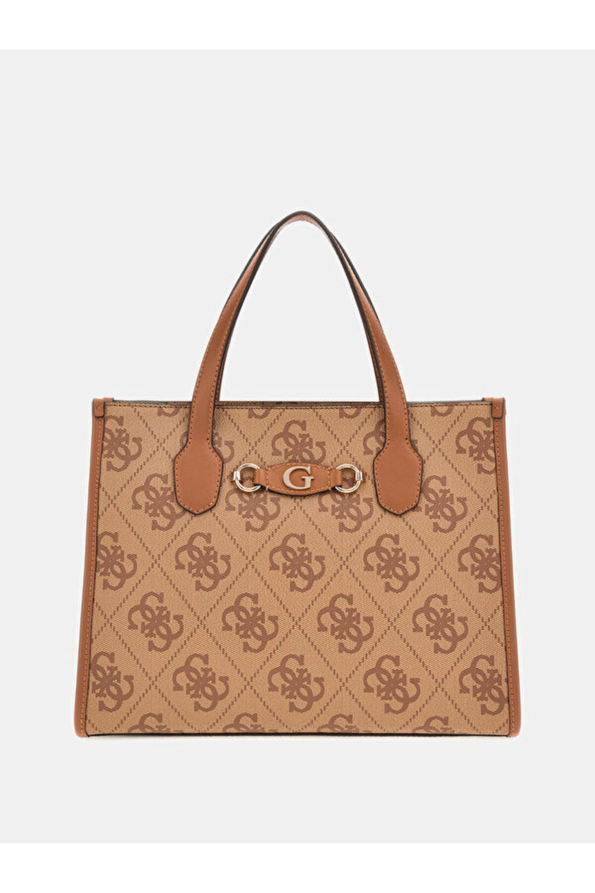 GUESS KADIN IZZY 2 COMP TOTE HWOS8654220 - Açık Bej/ Kahverengi