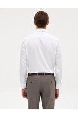 pierre cardin erkek dokuma gömlek  2325896 - Beyaz