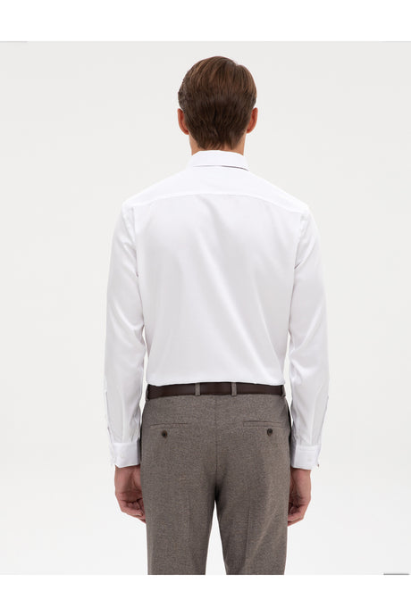 pierre cardin erkek dokuma gömlek  2325896 - Beyaz