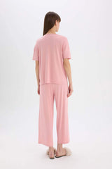 Defacto Kadın Knitted Sets D8454Ax - Gül Kurusu