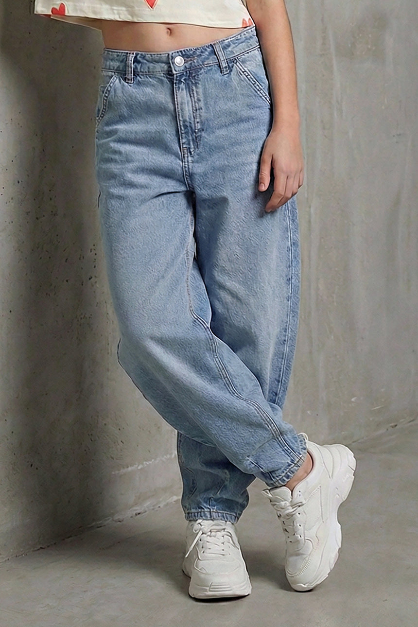 DMB 9-14 DENIM PANTOLON M 9946 - Mavi