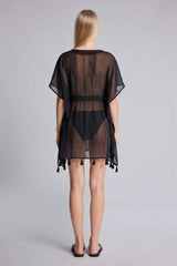 Defacto Kadın fixture sifon tunik Z9958AZ - Siyah