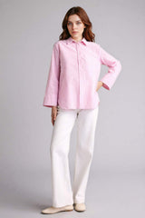 Defacto Kadın Long Sleeve Tunic F6314AX - Açık Pembe