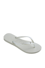 Havaianas Slim Crystal SW II 4145651 Kadın Terlik - Beyaz
