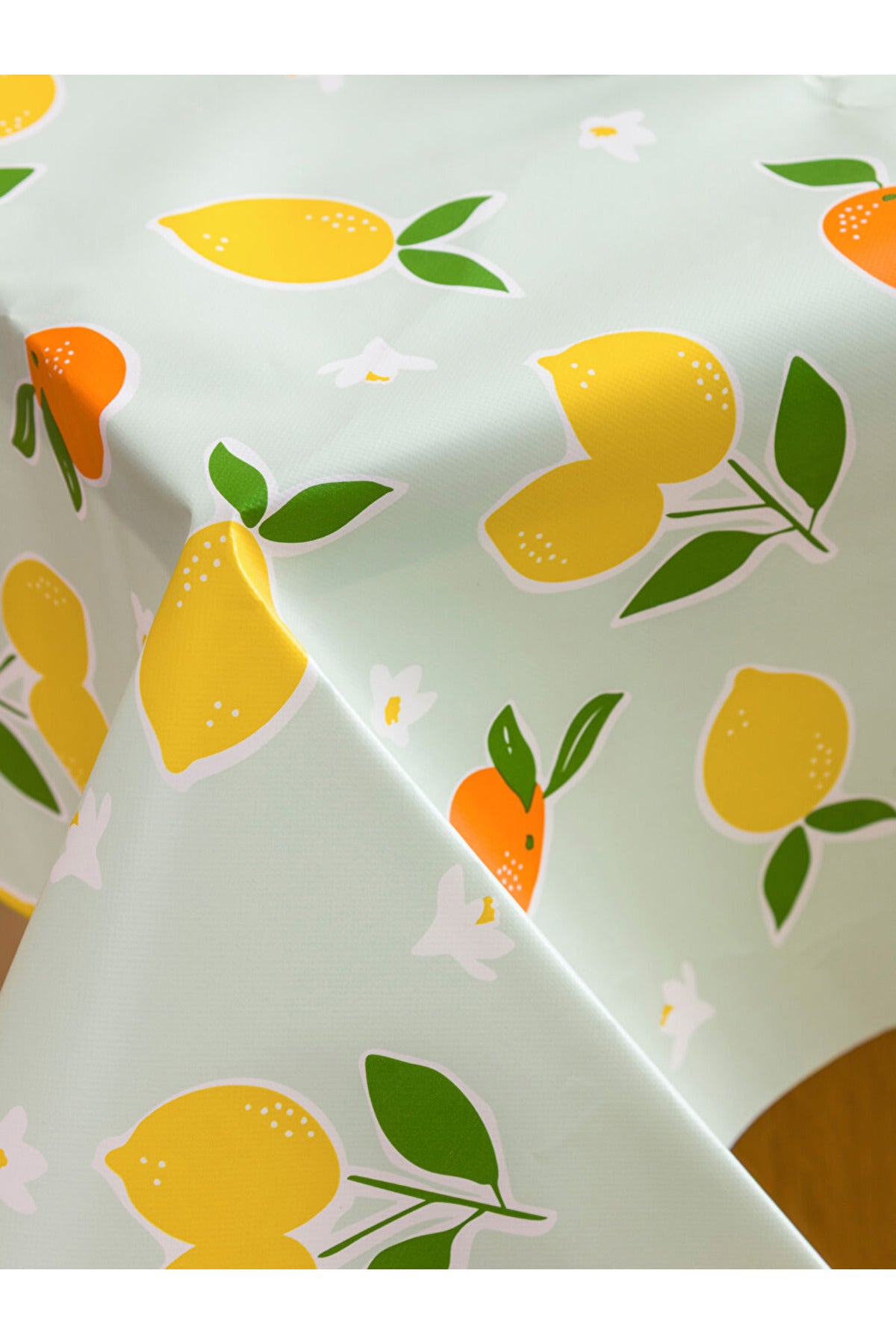 LC Waikiki Home Limon Desenli Masa Örtüsü S65789B8 - Karışık