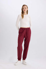 Defacto Kadın Trousers E5976Ax - Bordo