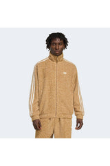 adidas Firebird Boucle Erkek Eşofman Üstü KS5274 - Açık Kahverengi